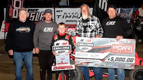 Braxton Flatt Attains $5K POWRi Restrictor League Championship Title in 2024