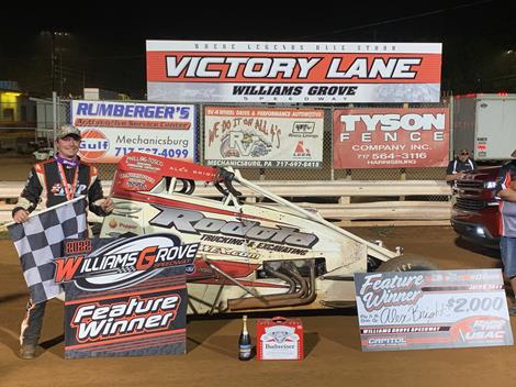 Photo Finish! Bright Bests Danner by .030 For Williams Grove Victory