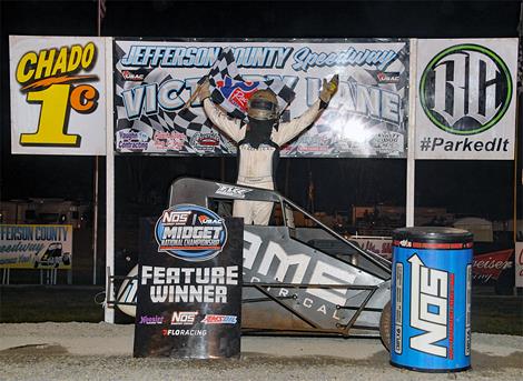 Thorson Scores Again in USAC Midgets at Jefferson County