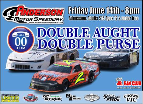 NEXT EVENT: Double Aught Double Purse Night Friday June 14th 8pm