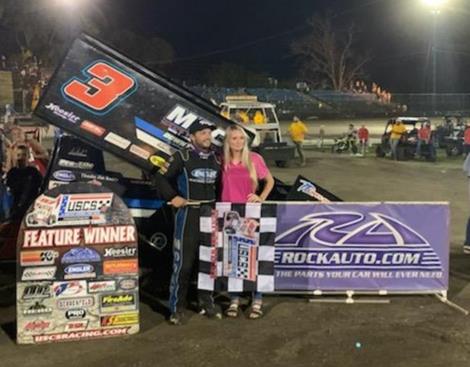Howard Moore charged to third USCS win of 2021 at Riverside on Saturday