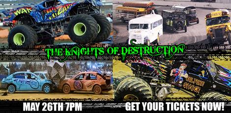 Nights of Destruction!!!! May 26th 7pm