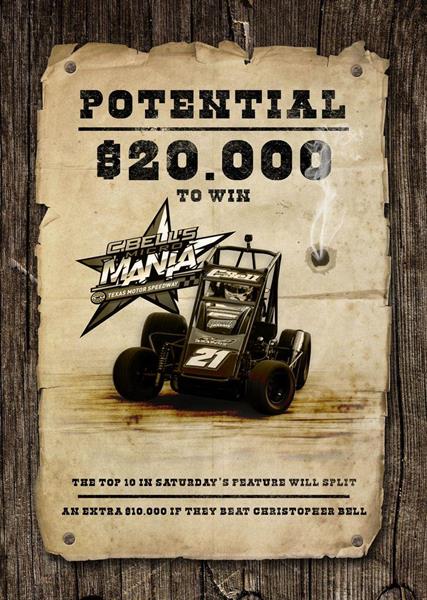 Bounty Bonus Added to C.Bell's Micro Mania at Lil' Texas Motor Speedway