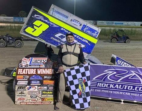 Todd Gracey wins USCS 25th season opener at Hendry County on Friday night