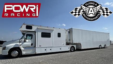 Flying A Motorsports Signed as Official Motorsports Transportation for POWRi Racing
