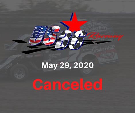 US 36 Raceway Cancels Due to Rain for May 29