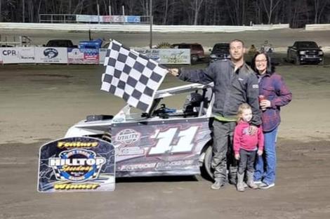 Jimmy Smith Wins at Hilltop Speedway 4/29/22