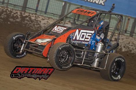 Grant Gains POWRi Glory at Valley Speedway