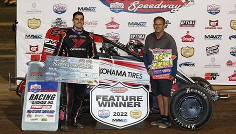 Mario Clouser Claims Night One of JHDMM with POWRi WAR at Lucas Oil