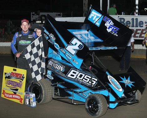 Benson Hold off Miller and Camp, Takes Micro Season Opener