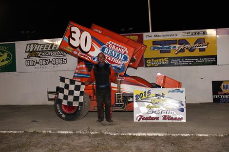 GOODRICH CLAIMS FEATURE WIN AT THUNDER MOUNTAIN SATURDAY