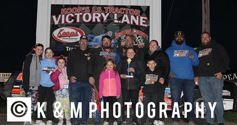 Fantastic finishes highlight season opener at Benton County Speedway