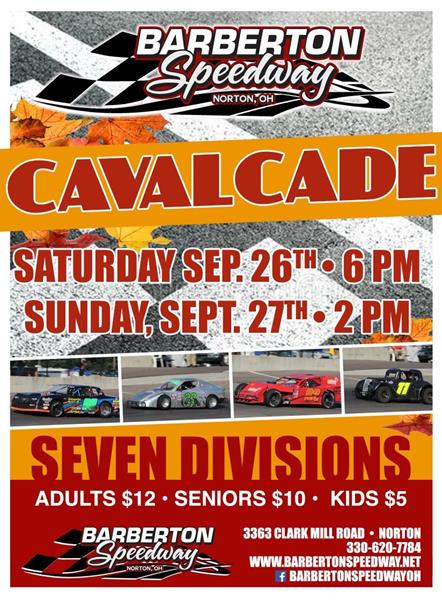 Cavalcade THIS WEEKEND: Join us
