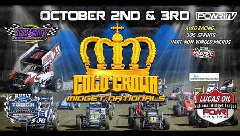 The Gold Crown Midget Nationals Returns to Tri-City Speedway