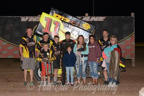 Zach Blurton Claims Final United Rebel Sprint Series Race of Season at Salina Speedway, Series Championship