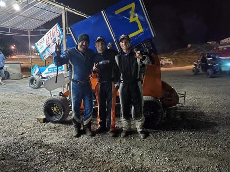 Grant Sexton Gathers POWRi SWLS Victory at Barona Speedway