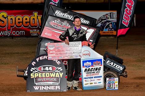 Frank Flud Gets Back to Victory Lane with the POWRi Engler Machine & Tool Micro Sprints