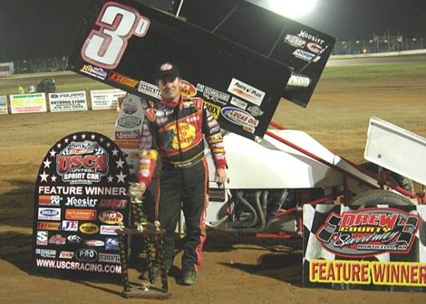 McMahan scores Parts Plus USCS Speedweek Round Four "Fast Friday" win at Drew County