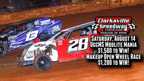 Clarksville Speedway $1500 to Win Modlite Mania