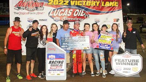 Chase Randall Claims Championship Night of JHDMM in POWRi WAR