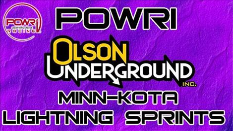 POWRi Minn-Kota Lightning Sprints Welcome Olson Underground as Title Sponsor