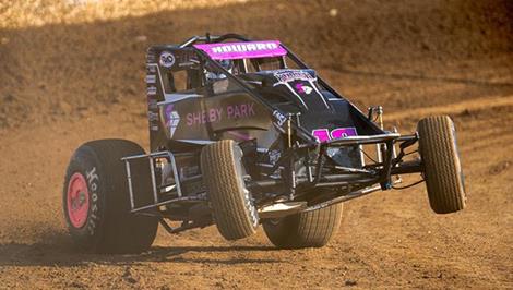 Chase Howard Claims Checkers at Mason City Motor Speedway with POWRi WAR/WINS