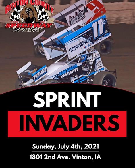 Sunday’s “A Celebration at the Bullring” in Vinton Up Next for Sprint Invaders