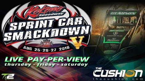 4 Straight Nights Of USAC Sprints at Kokomo to be Streamed Live on The Cushion