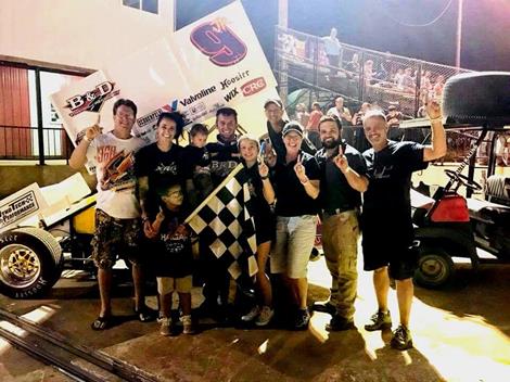 Hagar Victorious During USCS Event at Lexington 104 Speedway