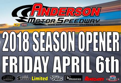 Season Opener Set For Friday, April 6th