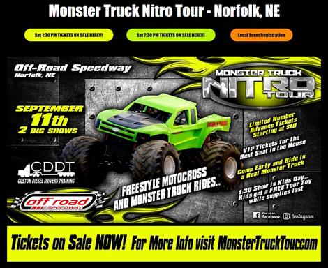 Monster Trucks Sept. 11th