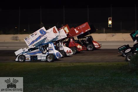 The Southern Series Winged Sprint cars open the 2020 Season