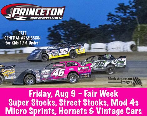 Mille Lacs County Fair Week Racing!