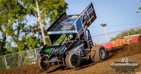 Hartmann turns in fourth 2023 top-10 finish at Fairbury American Legion Speedway