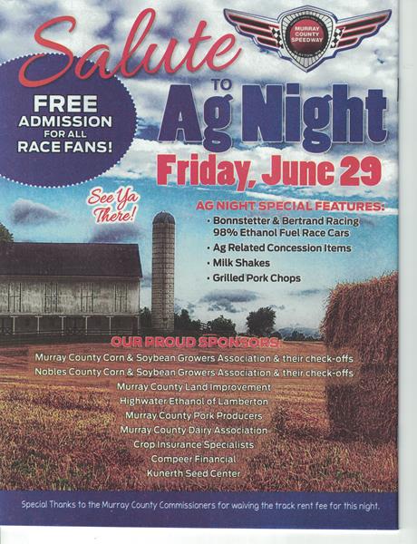 FREE Admission to Grandstand - June 29th