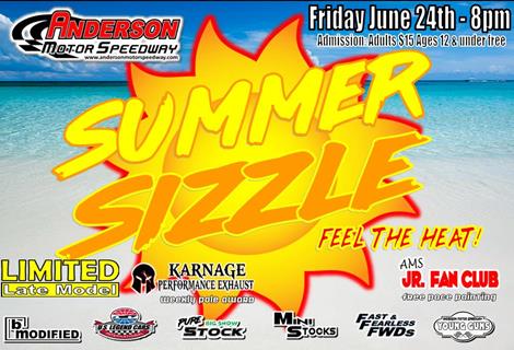 NEXT EVENT: Summer Sizzle Friday June 24th 8pm