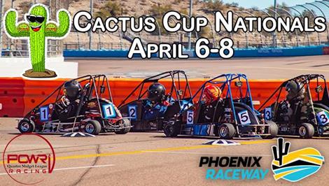 Registrations Open for Cactus Cup at Phoenix Raceway April 6-8