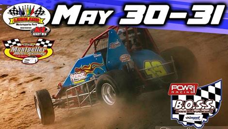 May 30-31: POWRi Buckeye Outlaw Sprint Series at Limaland and Montpelier