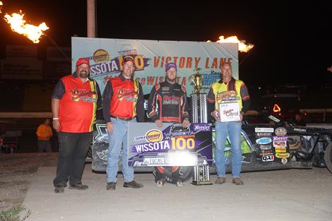 Lucas Rodin is a Speedway Motors WISSOTA 100 Champion