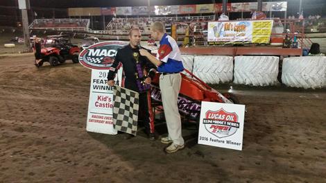 First WIN for Andy Malpocker
