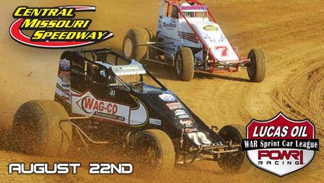 POWRi Lucas Oil WAR Equips for Central Missouri Speedway