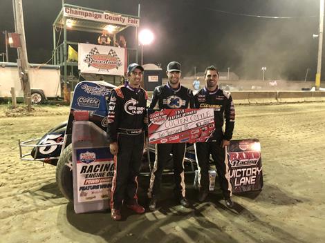 COTTLE CLAIMS FIRST-CAREER WAR VICTORY WITH WILDCARD WIN AT CHAMPAIGN