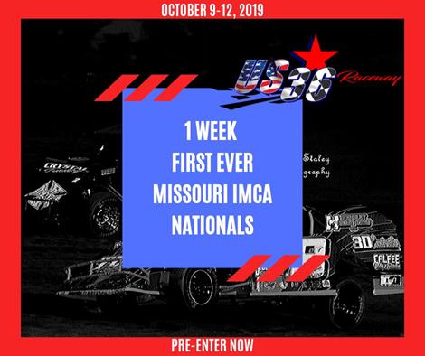 Missouri IMCA Nationals Pre-Entry Date Extended to Monday, Oct. 7