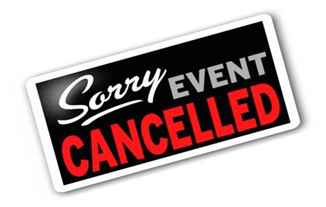 Races for tonight 7/13 are cancelled
