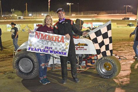 Caleb Stelzig Earns First Career Sprint Car Victory