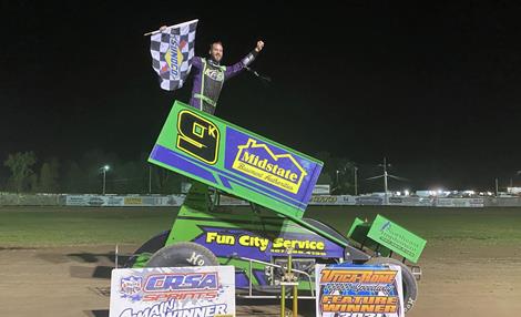 Pierce Powers To Second CRSA Win At “Home of Heroes”