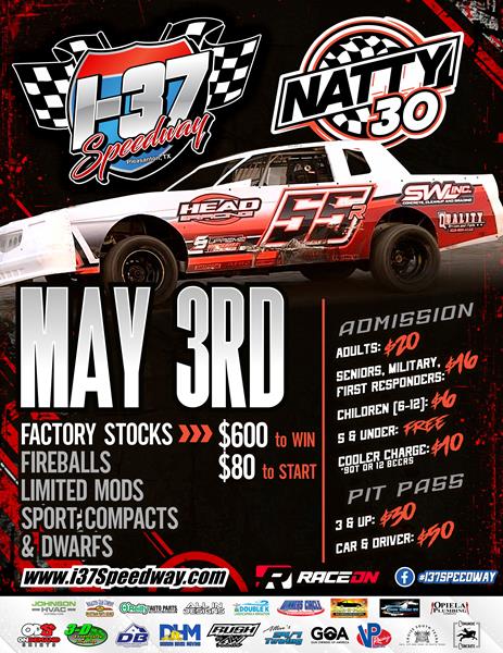 May 3rd.... it's NATTY 30!