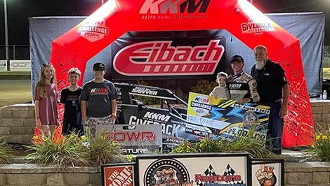 Kale Drake Drives to POWRi Non-Wing Outlaw Micro KKM Challenge Preliminary Night One Win