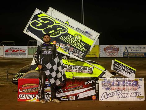 Sobotka Scores Third Win of 2025 at Woodhull, Hutton Crowned Dandy Miniseries Champion