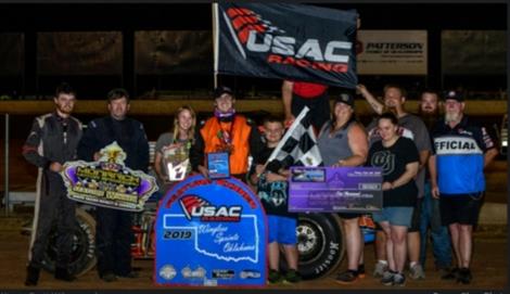 WILSON THE KING AT MONARCH USAC WSO DEBUT